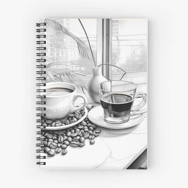 Item preview, Coffee Monotone designed and sold by Khun-Teera.