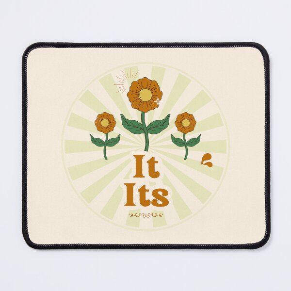 Item preview, It/Its Pronouns | Retro Flowers Aesthetic LGBTQ | It Its Pronoun designed and sold by Furia LGBTQ+ Accessories.
