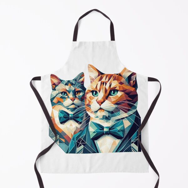 Item preview, Cute geometric colorful cats 10 designed and sold by slamnoah.