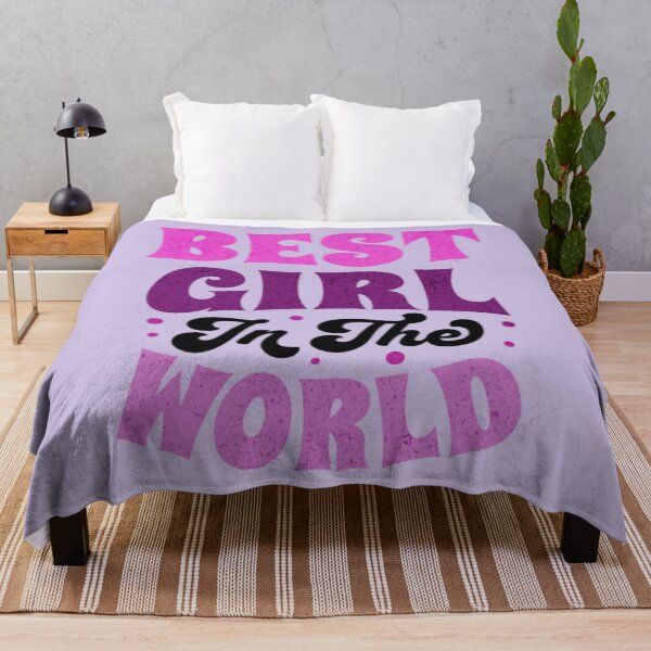 Item preview, Best girl in the World 2024  designed and sold by BlueGoldArt.
