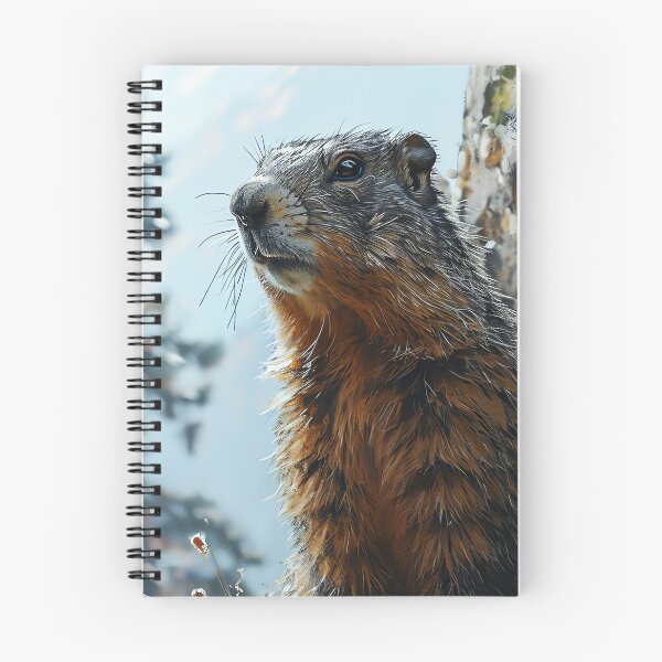 Item preview, Cute Groundhog,  Wildlife Art for all Animal Lovers designed and sold by WILDEVIOLET.