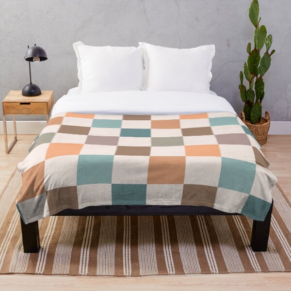 Item preview, Retro checkered multicolored seamless pattern designed and sold by Emoke Horvath.