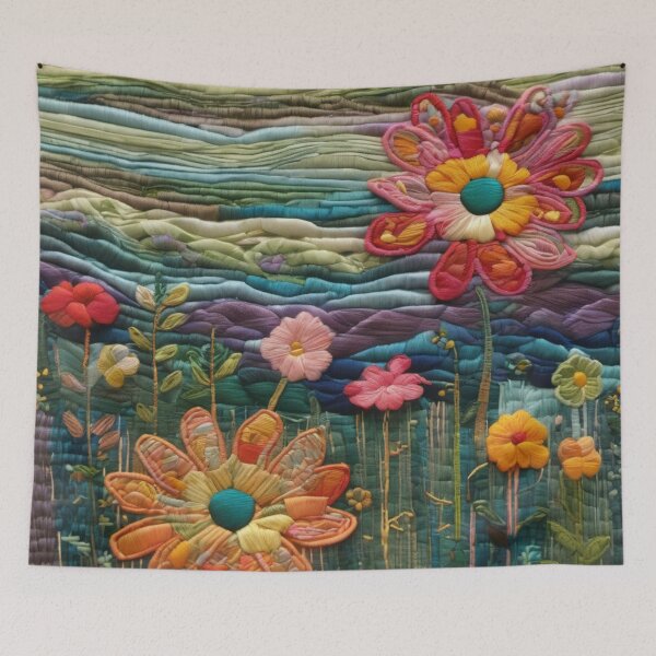 Item preview, Landscape of a flower garden designed and sold by marygov.