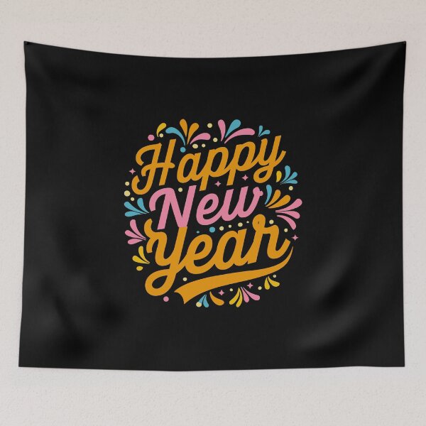 Item preview, Happy New Year 2024: A Special Edition of Festive Joy designed and sold by FEBRICAST.