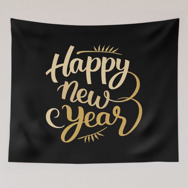 Item preview, Happy New Year 2024 designed and sold by FEBRICAST.