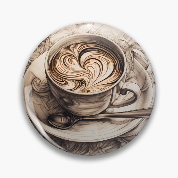 Item preview, Coffee Watercolors Art designed and sold by Khun-Teera.