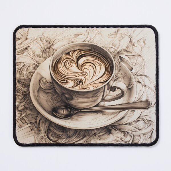 Item preview, Coffee Watercolors Art designed and sold by Khun-Teera.