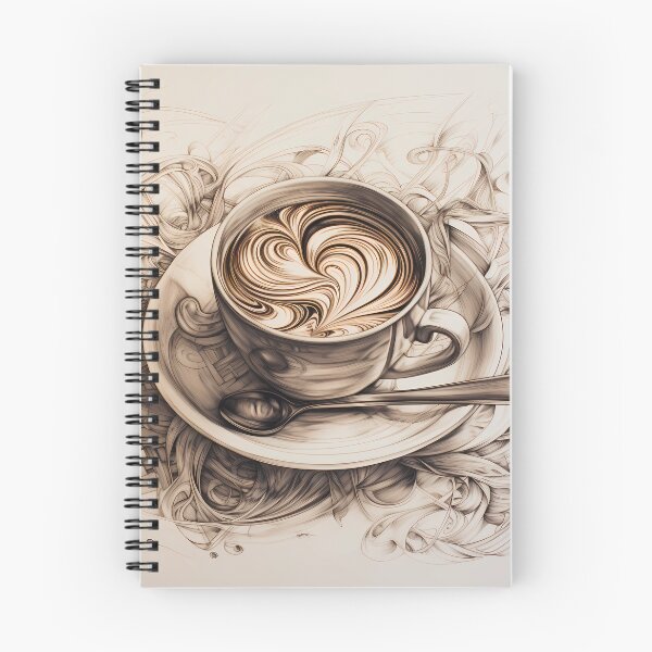 Item preview, Coffee Watercolors Art designed and sold by Khun-Teera.
