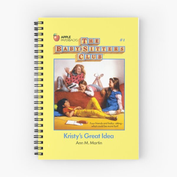 Item preview, The Baby-Sitters Club - vintage book cover designed and sold by YonderAndBeyond.