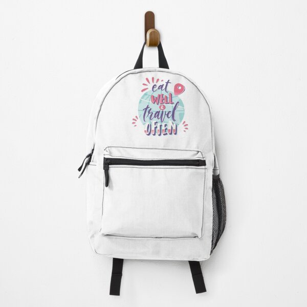 Item preview, Eat well travel often designed and sold by Creative-Wolf16.
