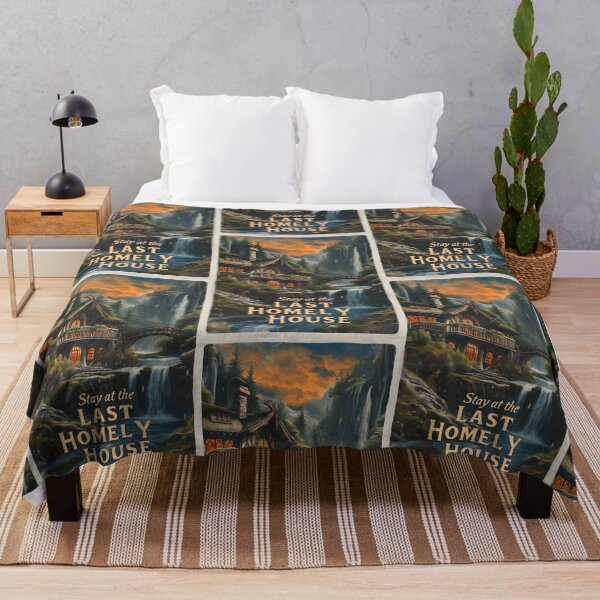 Item preview, Stay at the Last Homely House - Vintage Travel Poster - Fantasy designed and sold by Fenay Designs.