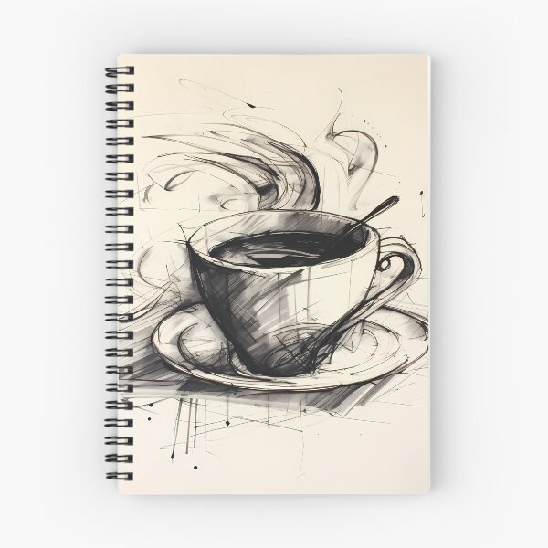 Item preview, Coffee Watercolors Art designed and sold by Khun-Teera.