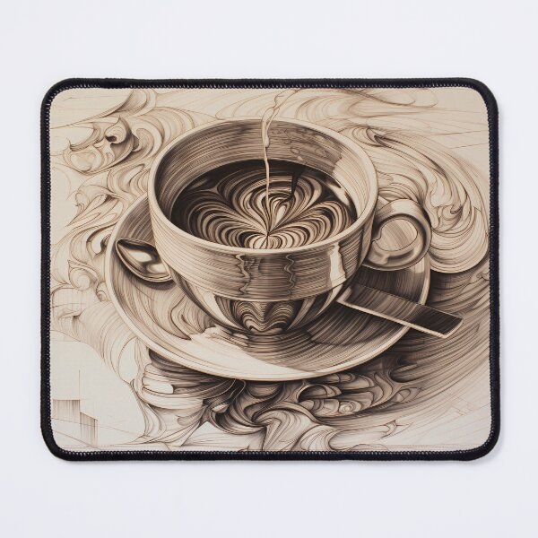 Item preview, Coffee Watercolors Art designed and sold by Khun-Teera.