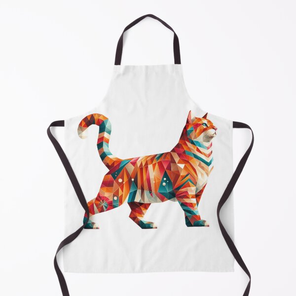 Item preview, Cute geometric colorful cats 13 designed and sold by slamnoah.