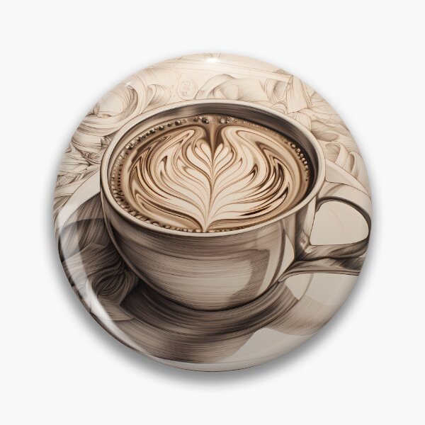 Artikelvorschau, Kaffee-Aquarell-Kunst entworfen und verkauft von Khun-Teera.