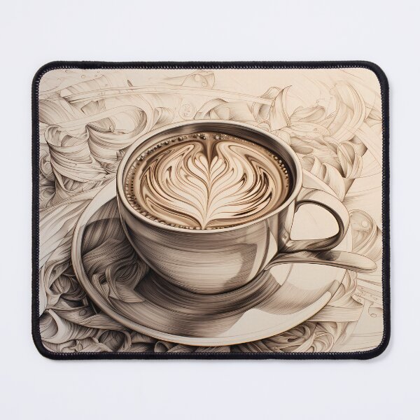 Item preview, Coffee Watercolors Art designed and sold by Khun-Teera.