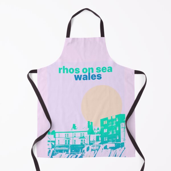 Item preview, RHOS ON SEA WALES VINTAGE TRAVEL POSTER designed and sold by Marni Scofidio Desi9ns.