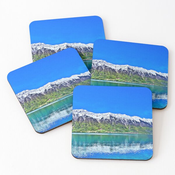 Item preview, A stunning aerial view of the picturesque Brienz Lake designed and sold by ImgPrint.