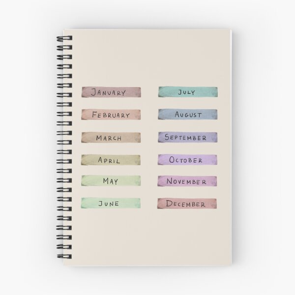 Item preview, Months of the Year designed and sold by MaryRose73744.