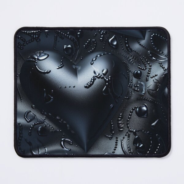 Item preview, Black leather hearts texture designed and sold by Fantasyplus.