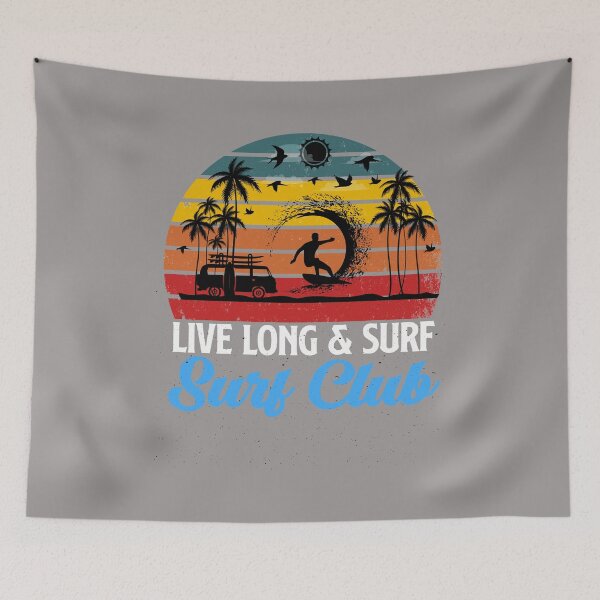 Item preview, Live Long & Surf Surf Club designed and sold by akirsaid.