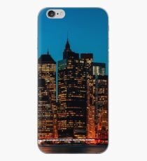 Manhattan at night iPhone Case