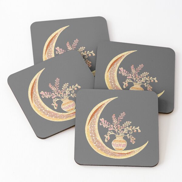 Item preview, Blooms in the Crescent Moonlight designed and sold by AdriaCaps Art & Design.