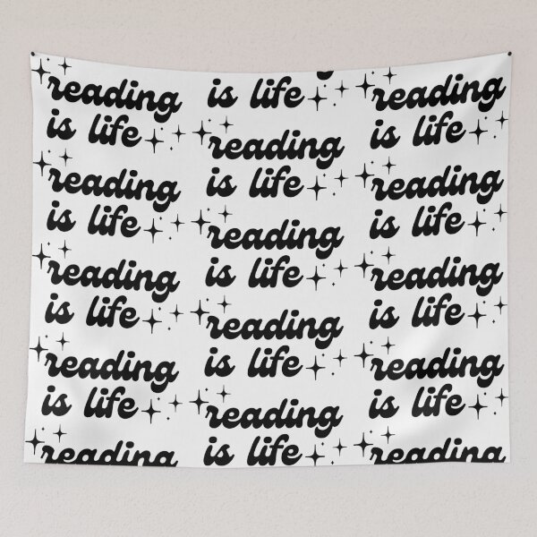 Item preview, Reading Is Life designed and sold by BookishHaven.