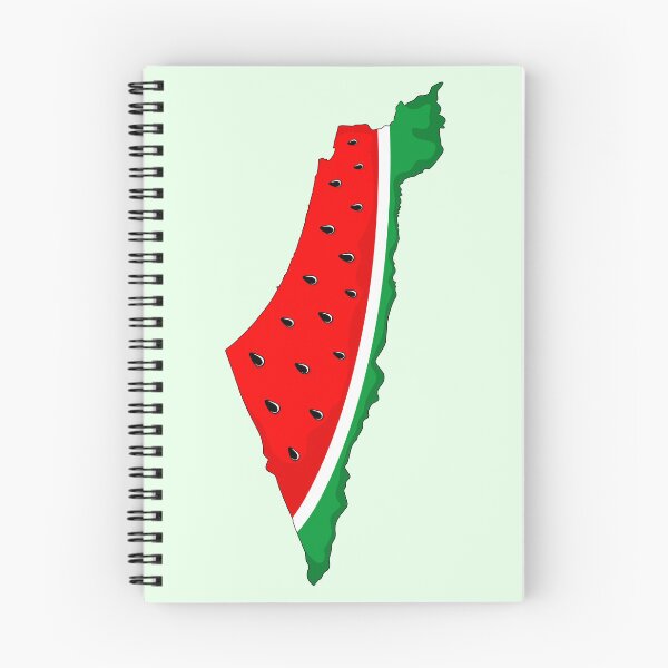 Item preview, Palestine Map Watermelon Symbol of freedom      designed and sold by BluedarkArt.