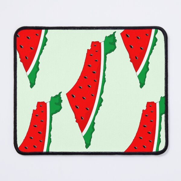 Item preview, Palestine Map Watermelon Symbol of freedom      designed and sold by BluedarkArt.
