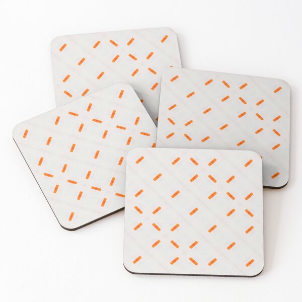 Item preview, A pattern of orange and white objects designed and sold by johndesign88.