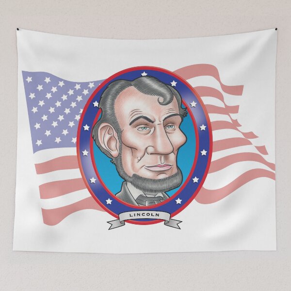 Item preview, Abraham Lincoln Caricature designed and sold by FunFaces.