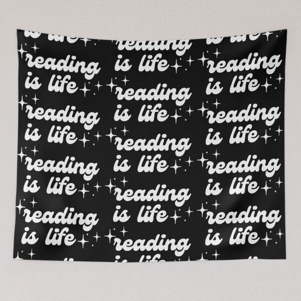 Item preview, Reading Is Life designed and sold by BookishHaven.