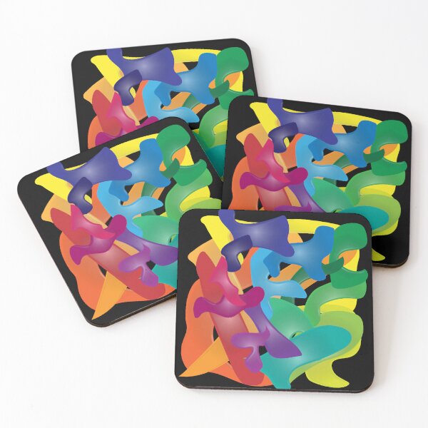 Item preview, Abstract art of color designed and sold by RedpandArt.