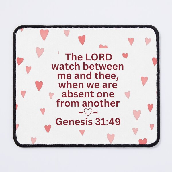 Item preview, The Lord Watch between Me and Then Genesis 31:49 designed and sold by RhondaCGoins.