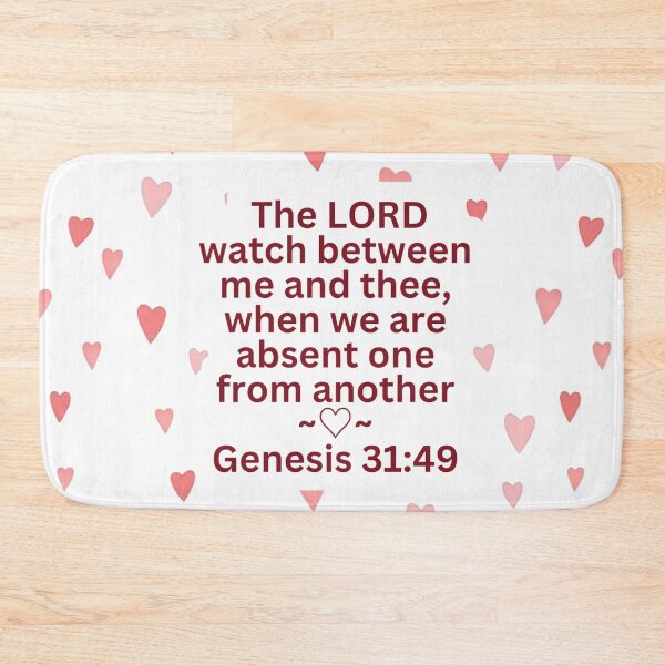 Item preview, The Lord Watch between Me and Then Genesis 31:49 designed and sold by RhondaCGoins.