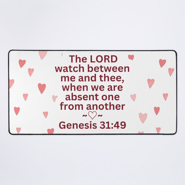Item preview, The Lord Watch between Me and Then Genesis 31:49 designed and sold by RhondaCGoins.