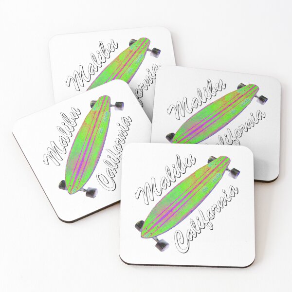 Item preview, Malibu California Skateboard, Long board, Skater, Southern California designed and sold by BubbaCommerce.