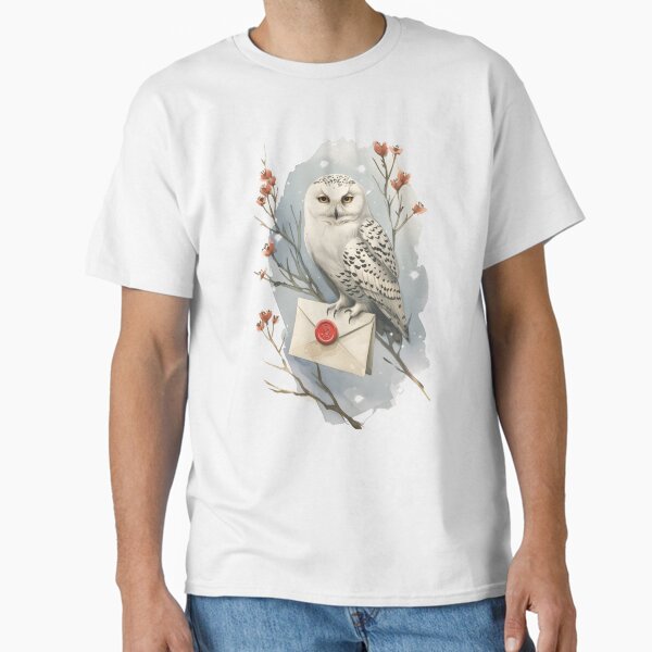 Item preview, Perched Owl with a Sealed Envelope - Fantasy designed and sold by Fenay Designs.