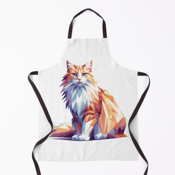 Item preview,  Cute geometric colorful cats 17 designed and sold by slamnoah.