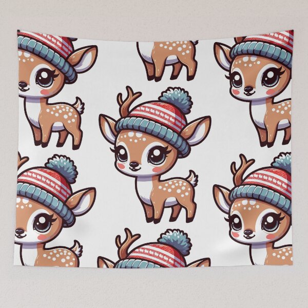 Item preview, Antelope with Hat designed and sold by ArtfulWeave.