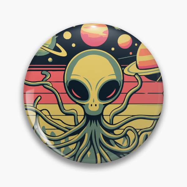 Aperçu de l'œuvre Univers de vie extraterrestre bizarre créée et vendue par SiMinDesigns.