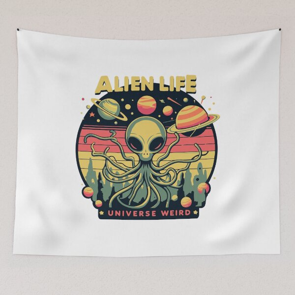 Item preview, Alien life universe weird designed and sold by SiMinDesigns.