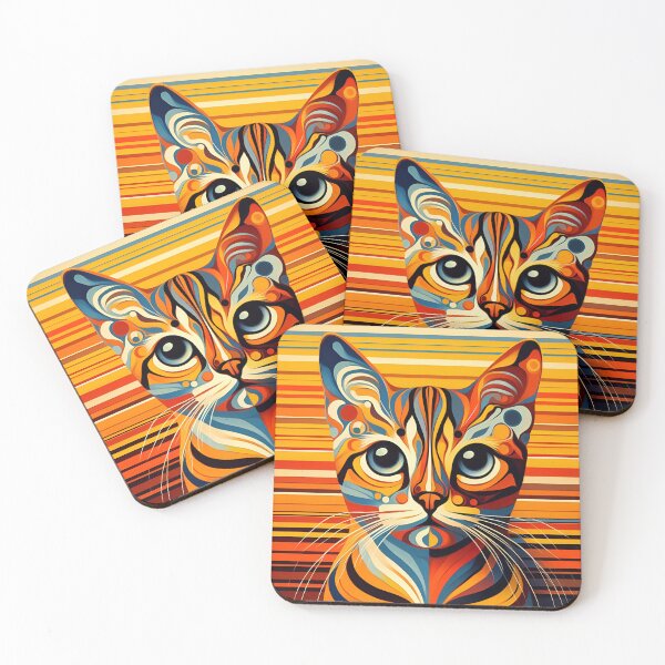 Item preview, Serene Ocicat Impressions designed and sold by BastKittyStore.