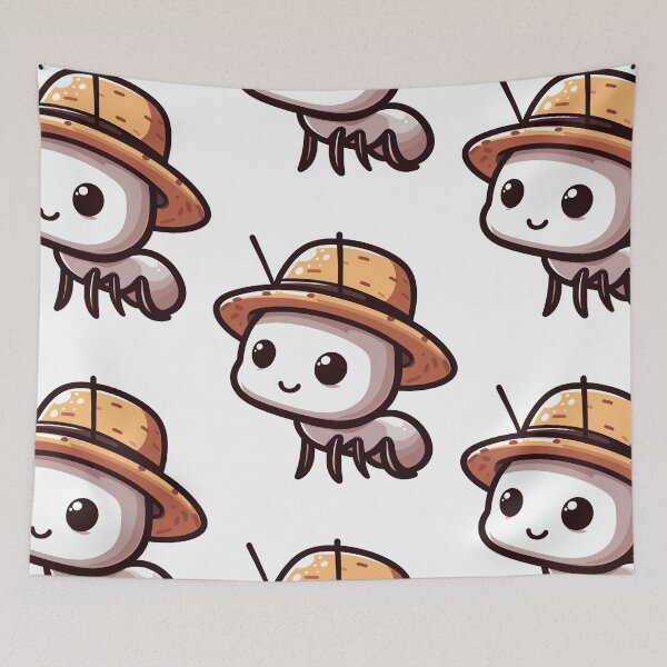 Item preview, Ant with Hat designed and sold by ArtfulWeave.