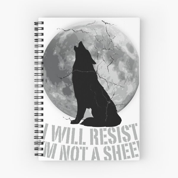 Item preview, I Will Resist I'm Not A Sheep Motivational Squad designed and sold by DesignDreamery.