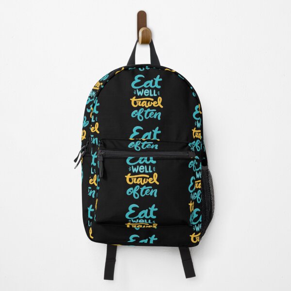 Item preview, Eat well travel often designed and sold by Creative-Wolf16.