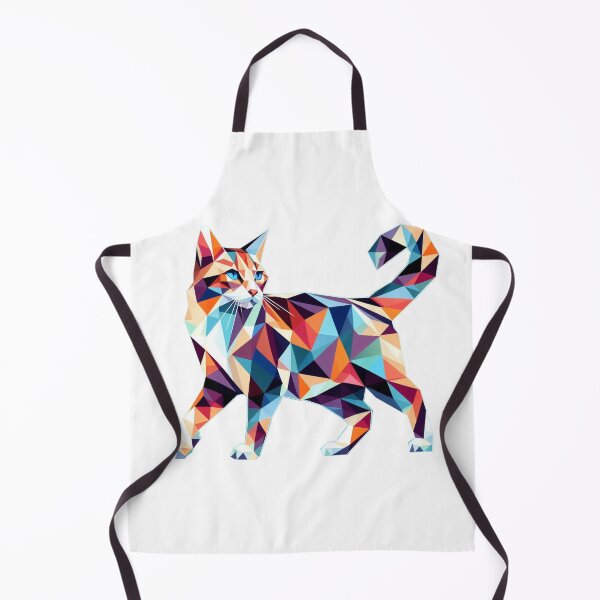 Item preview, Cute geometric colorful cats 19 designed and sold by slamnoah.