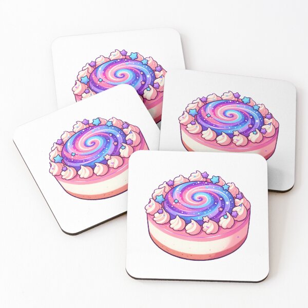Item preview, Galactic Swirl Cheesecake with Star Accents designed and sold by UmbrellaStudio1.