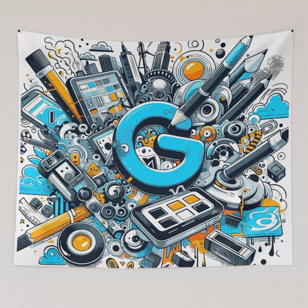 Item preview, Graffiti style illustration (Urban art) designed and sold by Laura  Cabello.